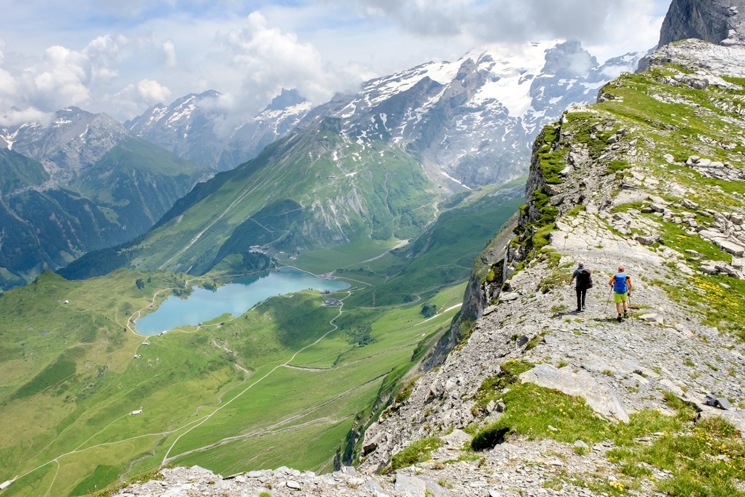 L'Ärzegg, où se trouvait autrefois une mine de minerai. On suppose que c'est la raison pour laquelle il n'y a plus de forêt sur le Melchsee aujourd'hui. Photo: Iris Kürschner