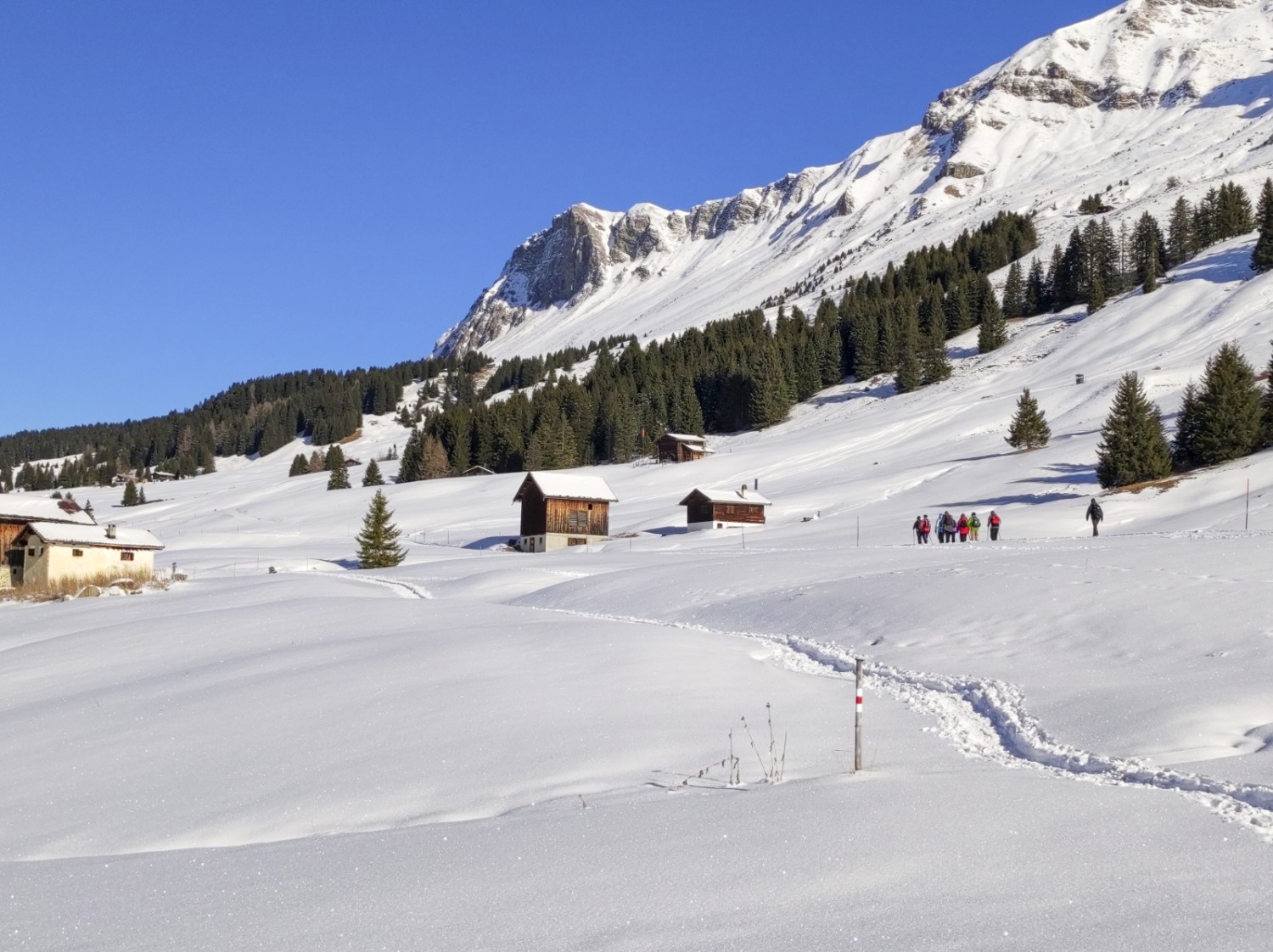 Abseits der Pistenhektik auf der Lenzerheide