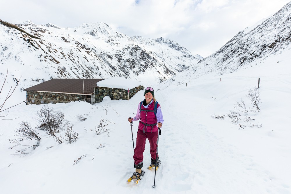 La partie de rigolade peut commencer après l’alpe Mettlen, car il n’y a plus que de la descente. Photo: Wanderblondies