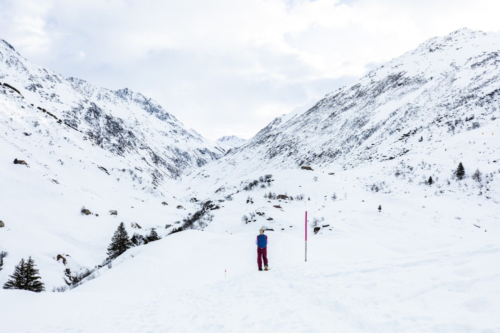 In den Weiten des Tals lässt es sich entspannen und tief durchatmen. Bild: Wanderblondies