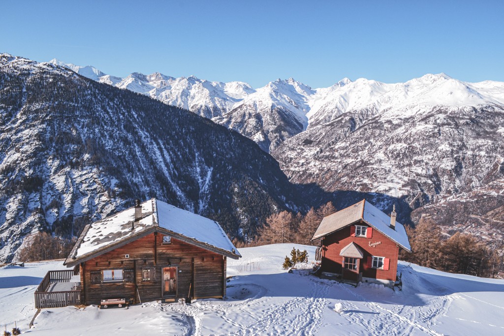 Blick von Gspon in die Augstbordregion. Bild: Sabine Joss