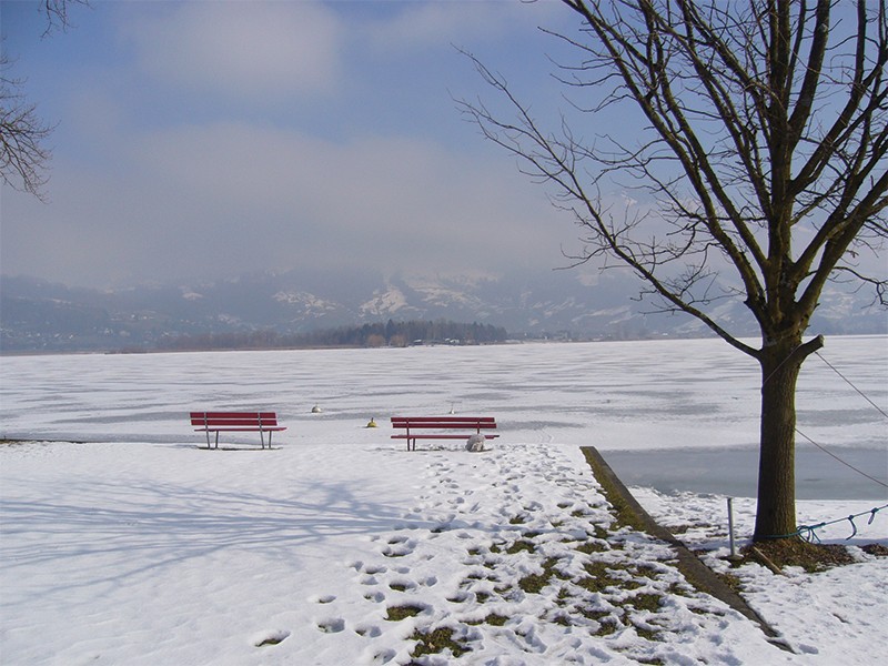 Le paysage invite à s'arrêter. Photo: Werner Nef