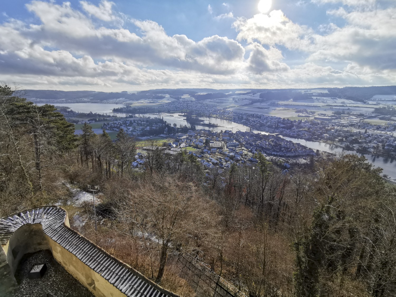 Blick von der Burg Hohenklingen auf die Stadt. Bild: Andreas Staeger