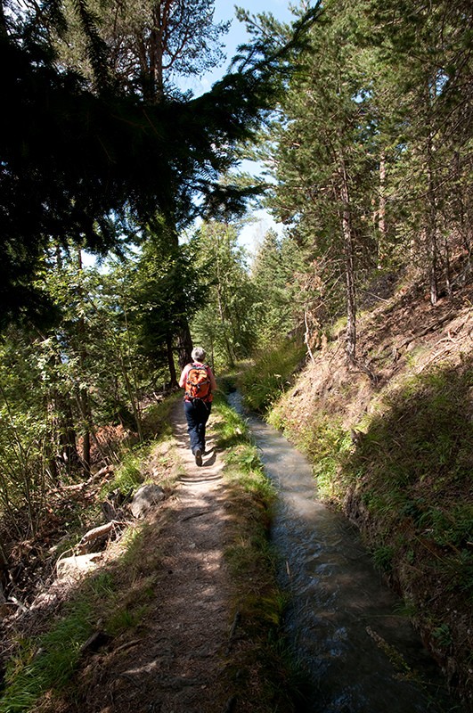 Des passages plus agréables le long des bisses.