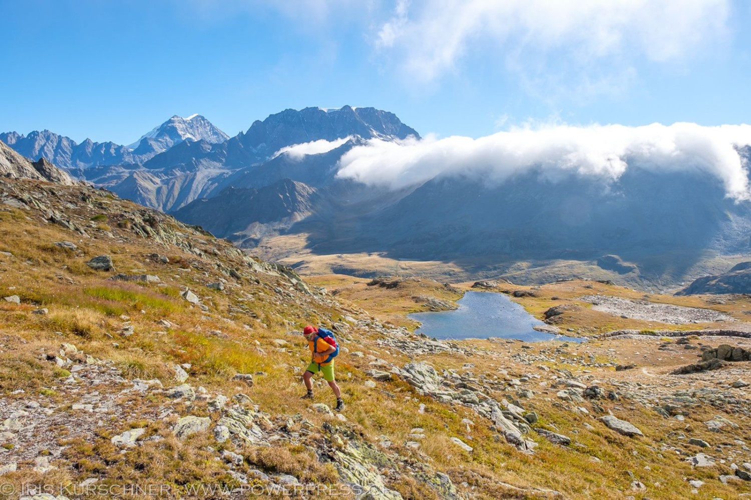 Namenloses Seelein kurz nach dem Pass.